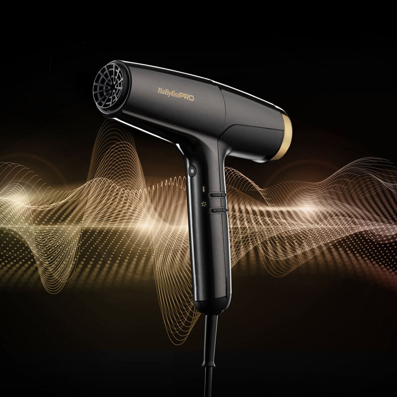 BaBylissPRO Falco Black&Gold 2000W Professzionális Hajszárító
