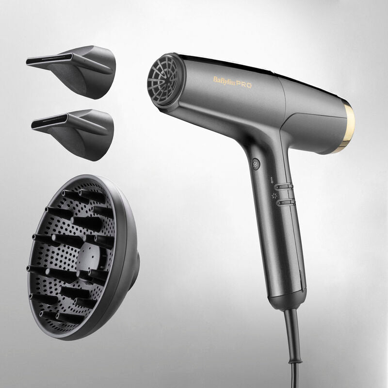BaBylissPRO Falco Black&Gold 2000W Professzionális Hajszárító