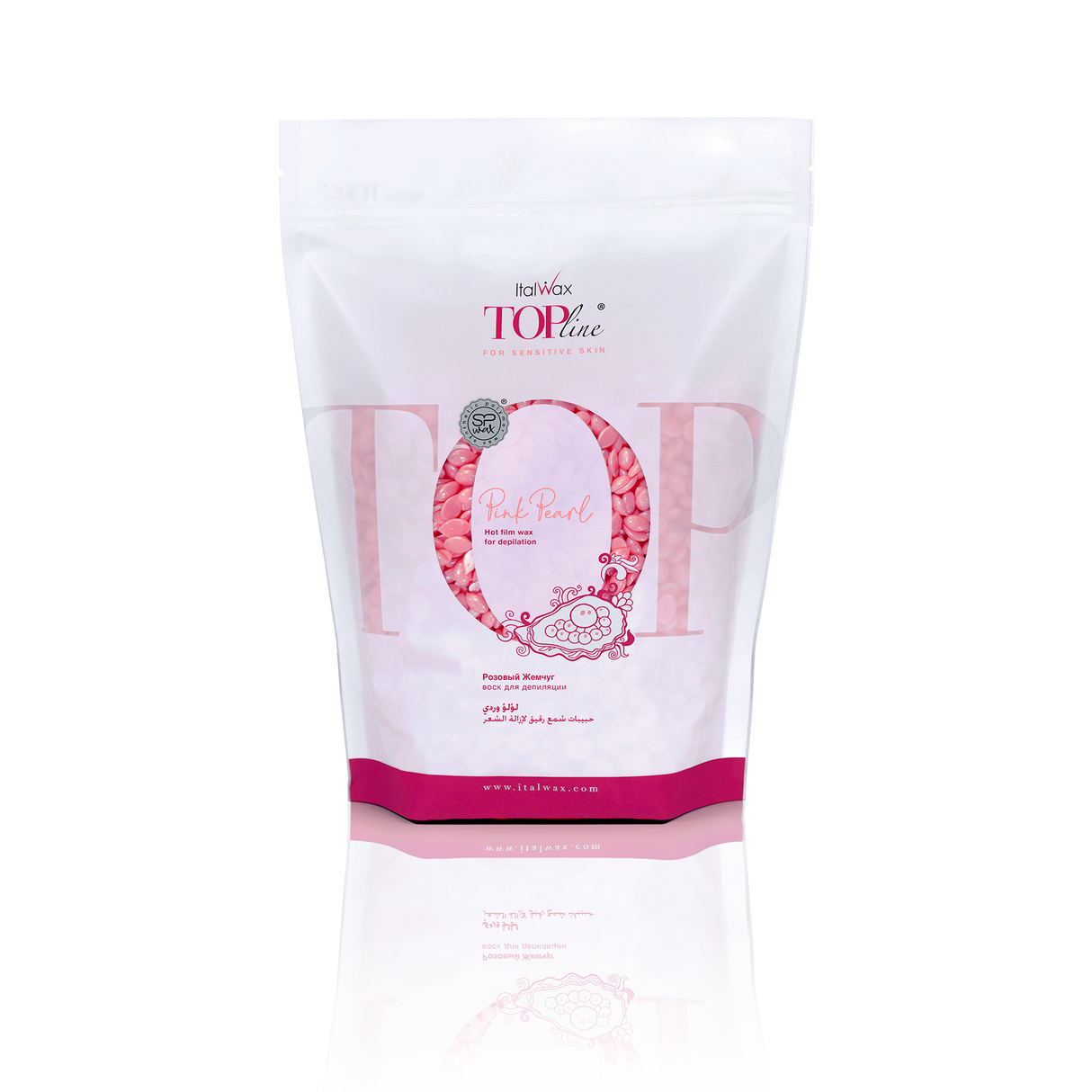 ItalWax Top Line Elasztikus Szintetikus Gyantagyöngy Pink Pearl