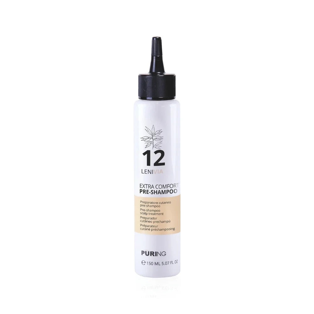 Puring Extra Comfort Pre Shampoo Scalp Prep – Fejbőrtisztító és előkészítő kezelés hajmosás előtt 150 ml