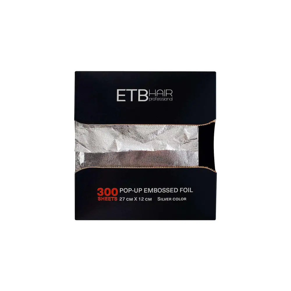 ETB Disposable Folie De Aluminiu Embosată Pretăiată 300 Buc X 27 Cm X 12cm