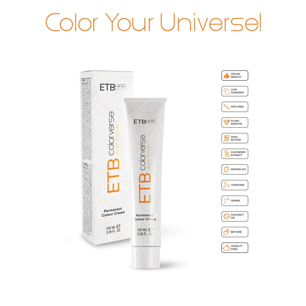 ETB Hair ColorVerse Tartós Hajfesték - Haj