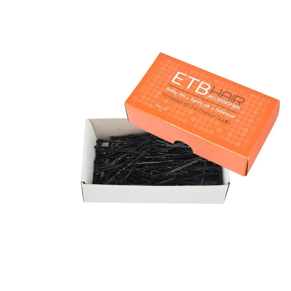 ETB Hair Agrafe par negru 5cm 200g