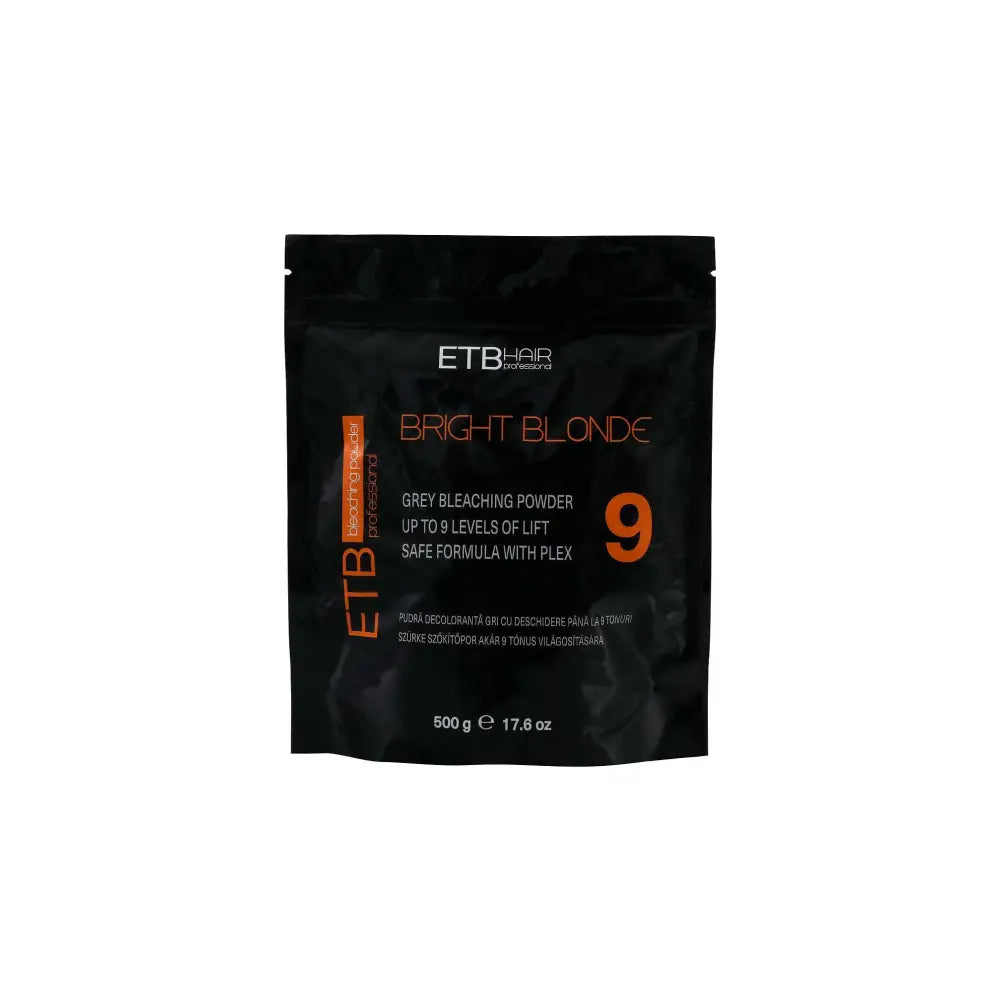ETB Hair Professional Bright Blonde Pudră Decolorantă Gri 9 Tonuri