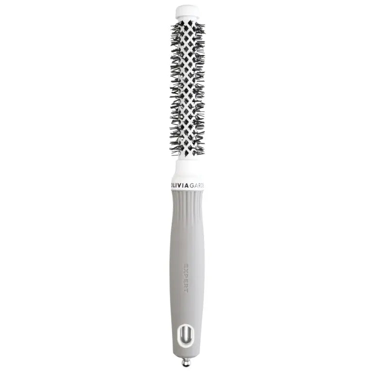 Olivia Garden Expert Blowout Shine Körkefe Fehér–Szürke 15