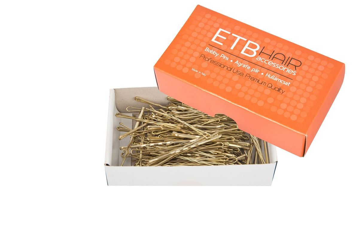 ETB Hair Professzionális Arany Hullámcsat 6cm 200g