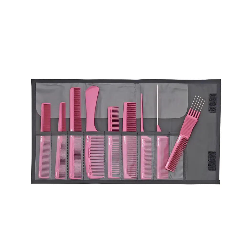 Jaguar Set 9 piepteni Roz