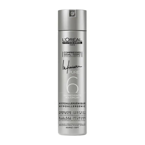 L’Oréal Professionnel Infinium Pure Soft Rugalmas Hajlakk 300ml