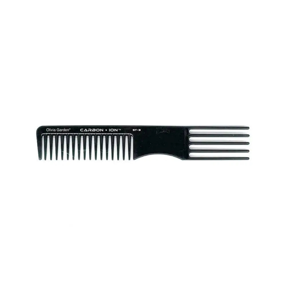 Olivia Garden Carbon Ion ST3 19,5cm Volumennövelő Fésű - Haj