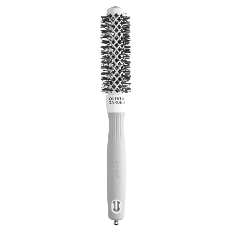 Olivia Garden Expert Blowout Shine White Körkefe 20mm - Haj