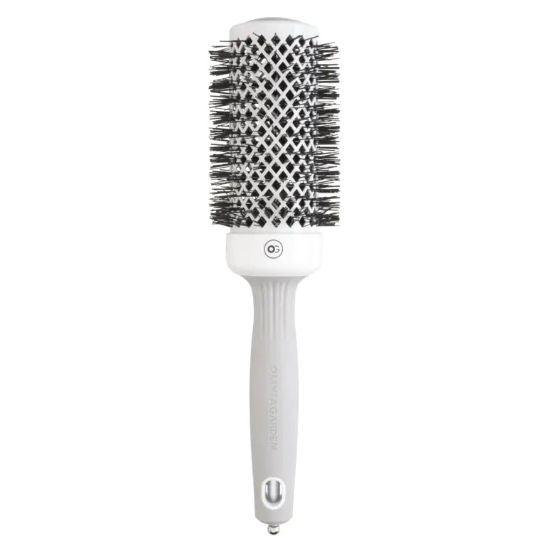 Olivia Garden Expert Blowout Shine White Körkefe 45mm - Haj