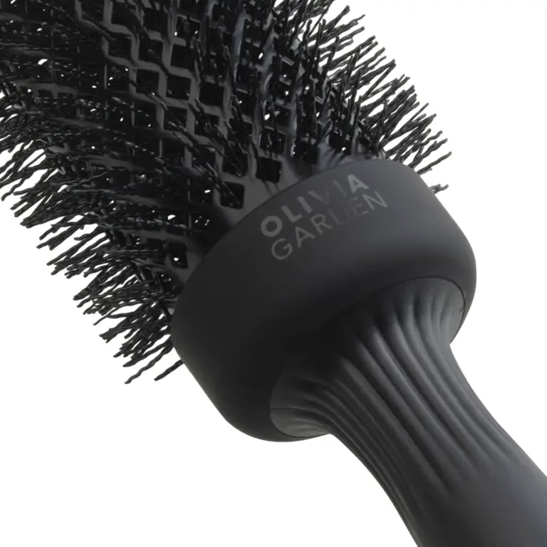 Olivia Garden Expert Blowout Speed XL Black Körkefe 55mm - Haj