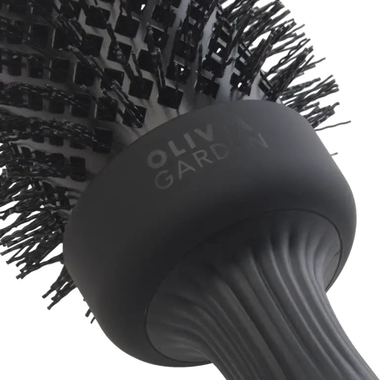 Olivia Garden Expert Shine Black Fekete Körkefe 45mm - Haj