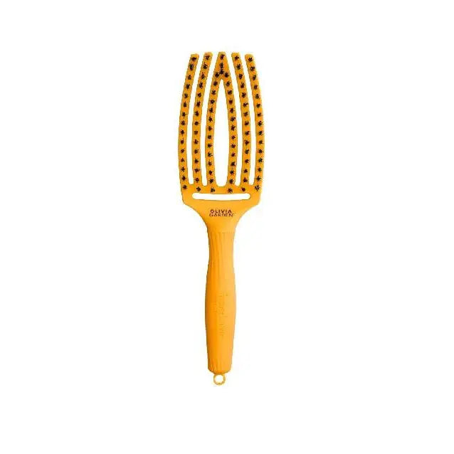 Olivia Garden Fingerbrush Care Iconic Yellow Sunshine Közepes Hajkefe - Haj