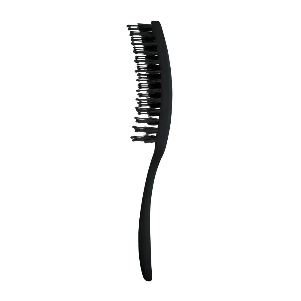 Olivia Garden Fingerbrush Care Mini Fekete Hajkefe - Haj