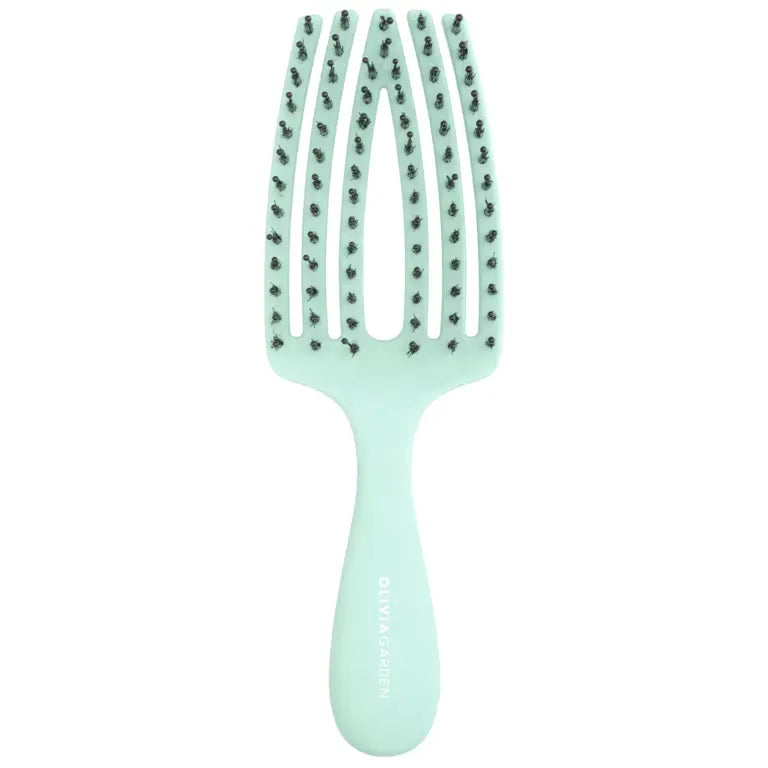 Olivia Garden Fingerbrush Mini Zöld Hajkefe Gyerekeknek - Haj