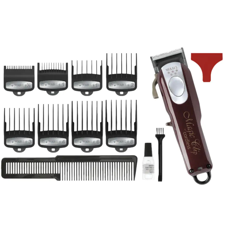 Wahl Magic Clip 5 Cordless Professzionális Vezeték Nélküli Hajvágó - Precíziós Vágás Erős Motor és Hosszú