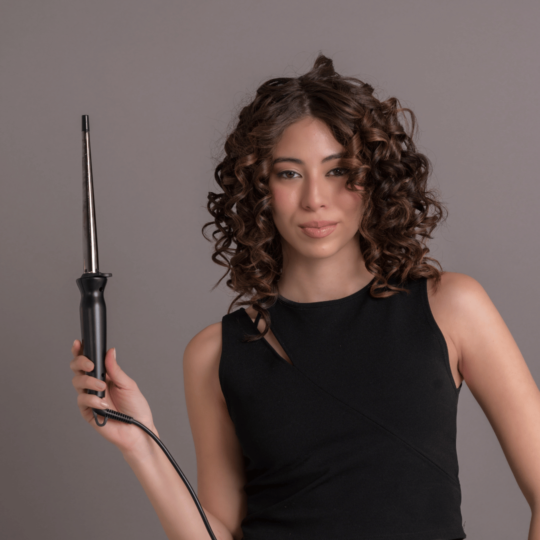 GA.MA Conical Salon Curl Kúpos Hajsütővas