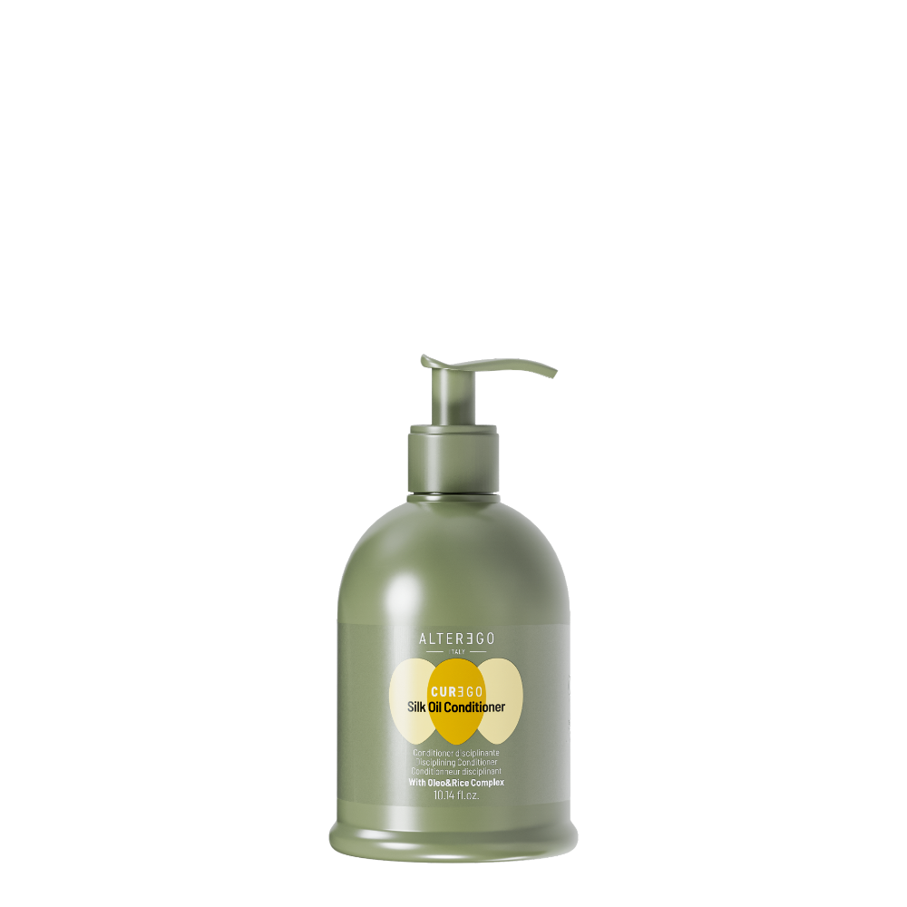 AlterEgo CureEgo Silk Oil Selymesítő Hajbalzsam Szöszösödésre Hajlamos Hajra