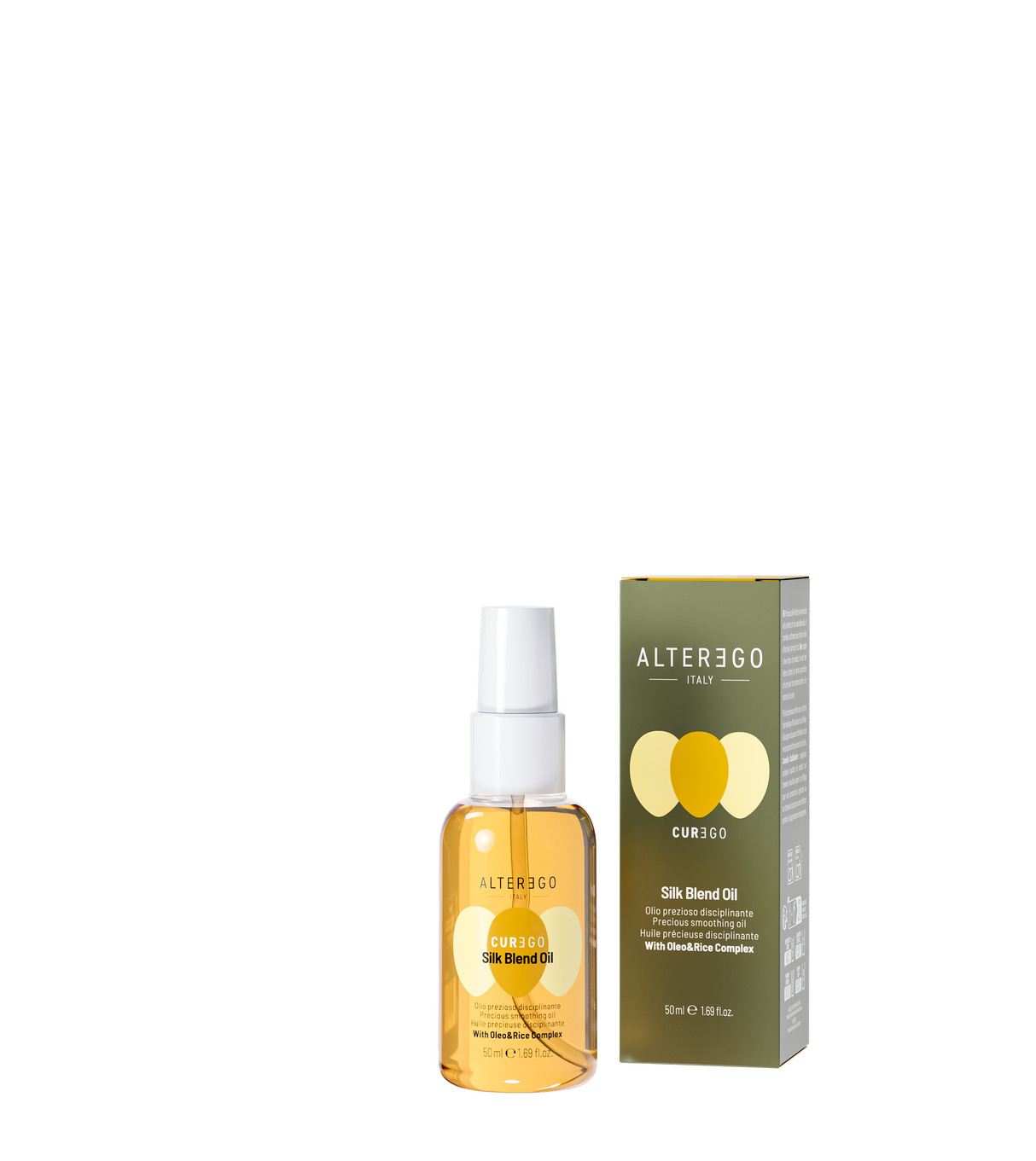 AlterEgo CureEgo Silk Oil Selyemhatású Hajápoló Olaj