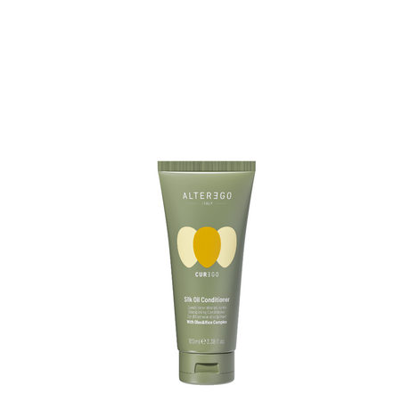 AlterEgo CureEgo Silk Oil Selymesítő Hajbalzsam Szöszösödésre Hajlamos Hajra