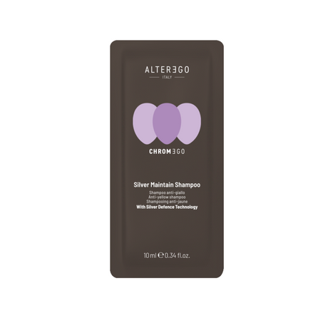 AlterEgo ChromEgo Silver Maintain Színsemlegesítő Sampon Sárgás Árnyalatok Ellen