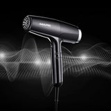 BaBylissPRO Falco Black Silver 2000W Professzionális Hajszárító