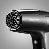 BaBylissPRO Falco Black Silver 2000W Professzionális Hajszárító