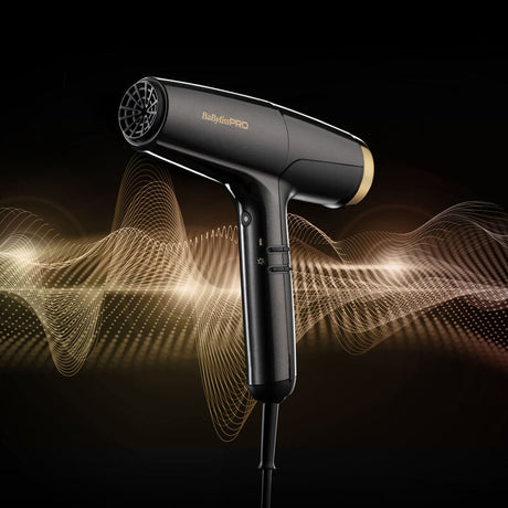 BaBylissPRO Falco Black&Gold 2000W Professzionális Hajszárító