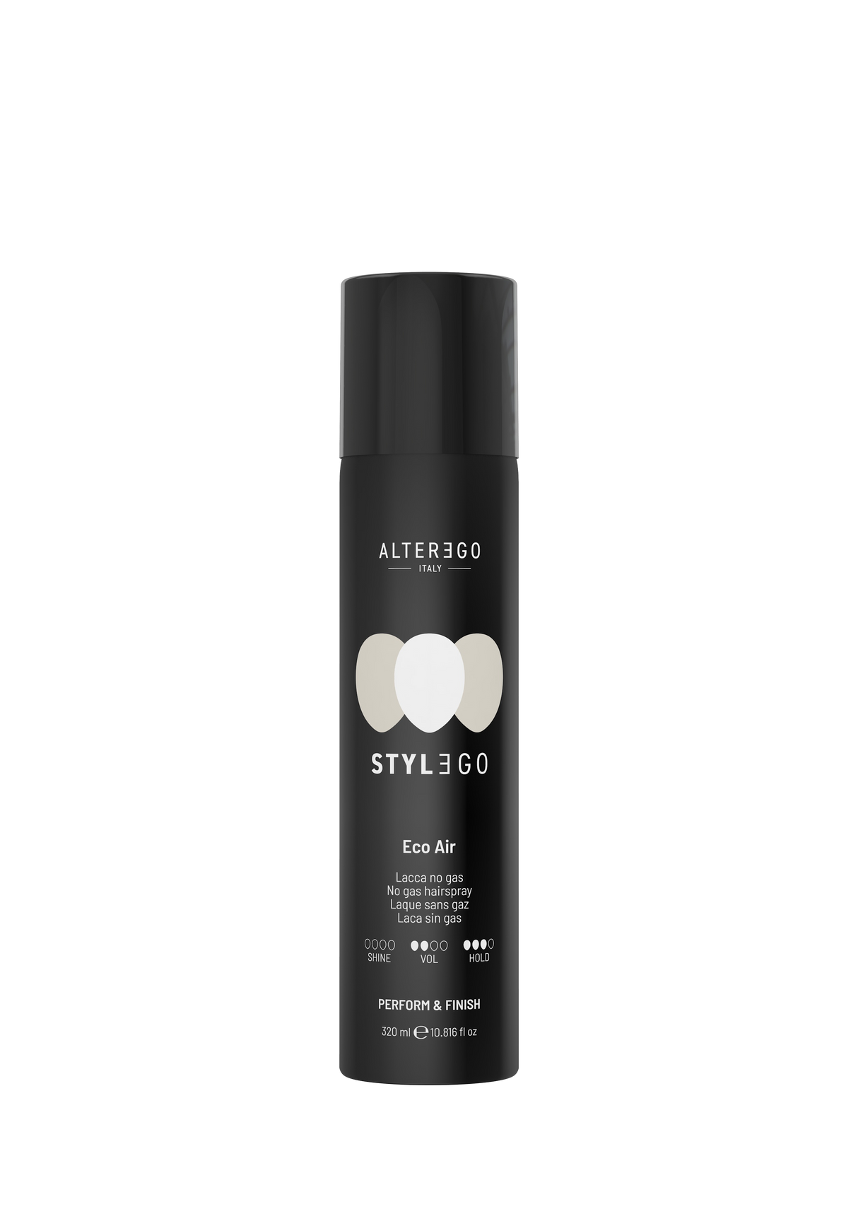 AlterEgo StylEgo Erős Tartású Hajlakk Hajtógáz Nélkül 320ml