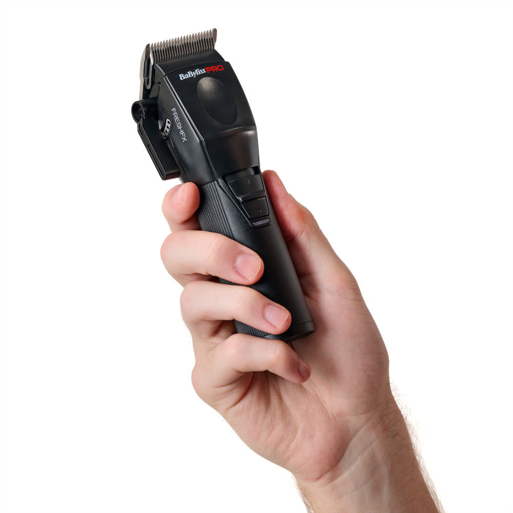 BaBylissPRO FreshFX Clipper – Professzionális vezeték nélküli hajvágógép, Fade penge, 6800 RPM, USB‑C