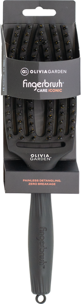 Olivia Garden Fingerbrush Care Iconic Hajkefe Full Black M