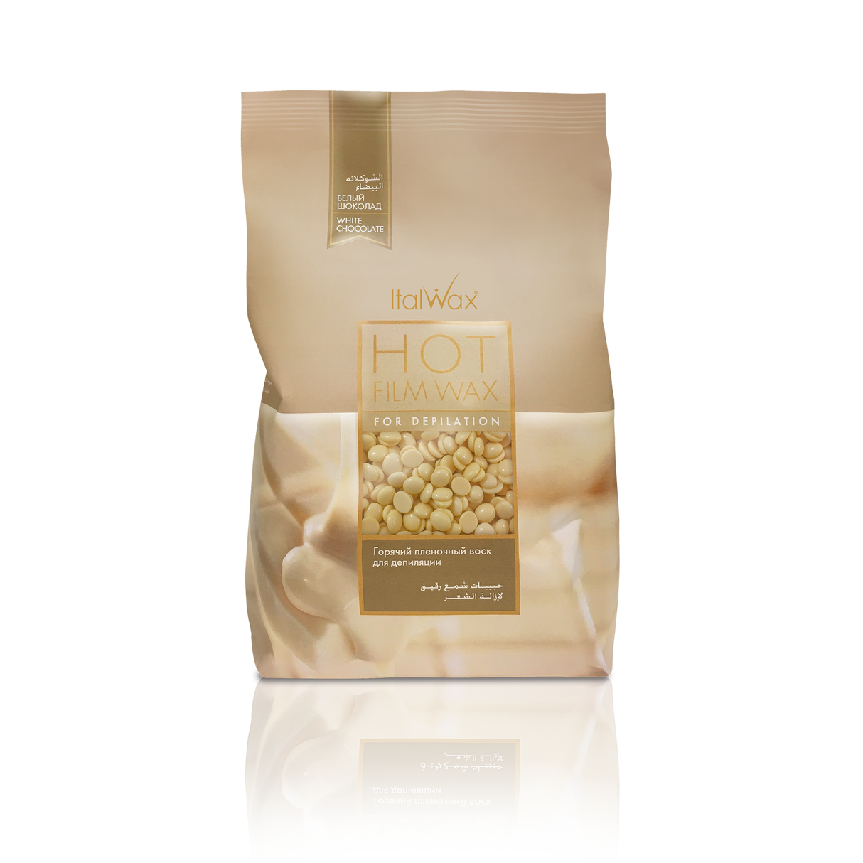 ItalWax Classic Elasztikus Gyantagyöngy Fehér Csokoládé 1000g