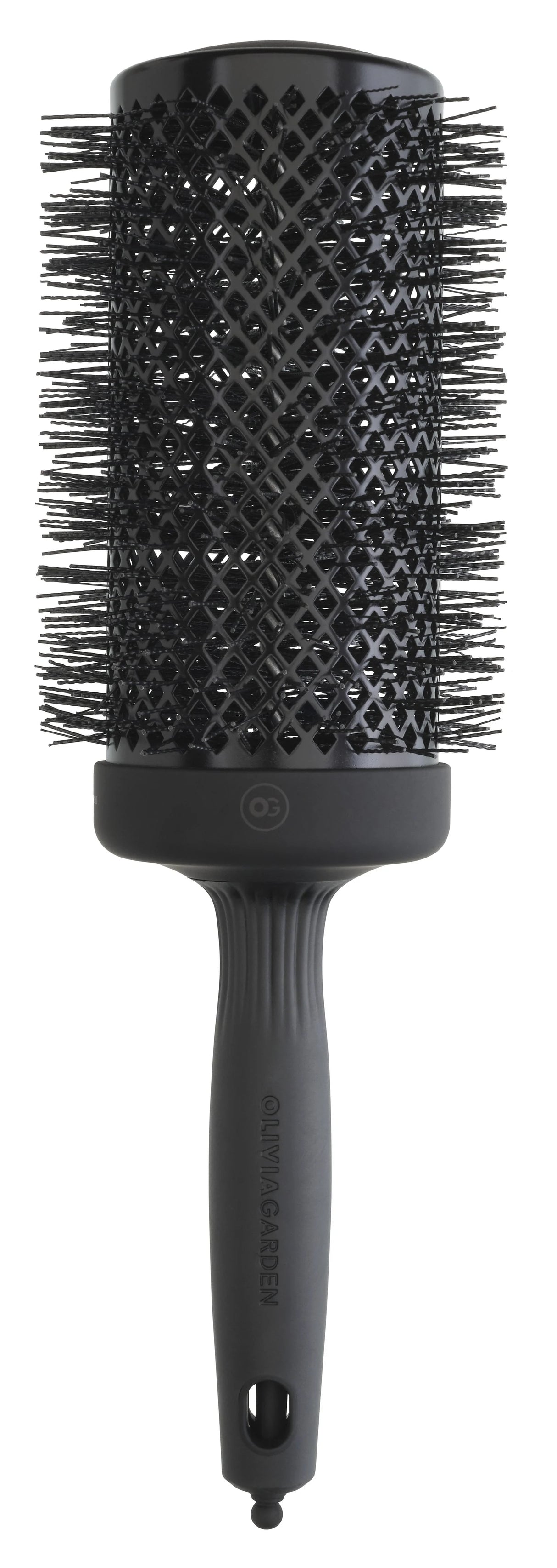 Olivia Garden Expert Blowout Black Label Extra Hosszú Hajkefe Wavy Sörtékkel 65 mm