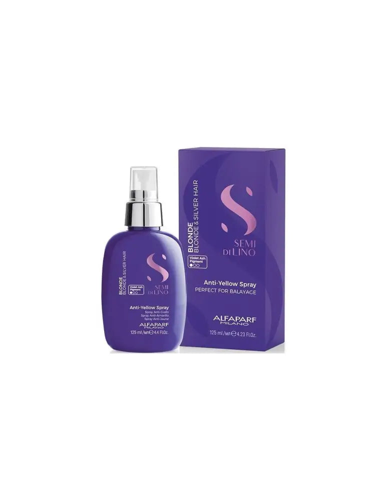 Alfaparf Semi di Lino Blonde&Silver Spray Cu Efect Anti-îngălbenire