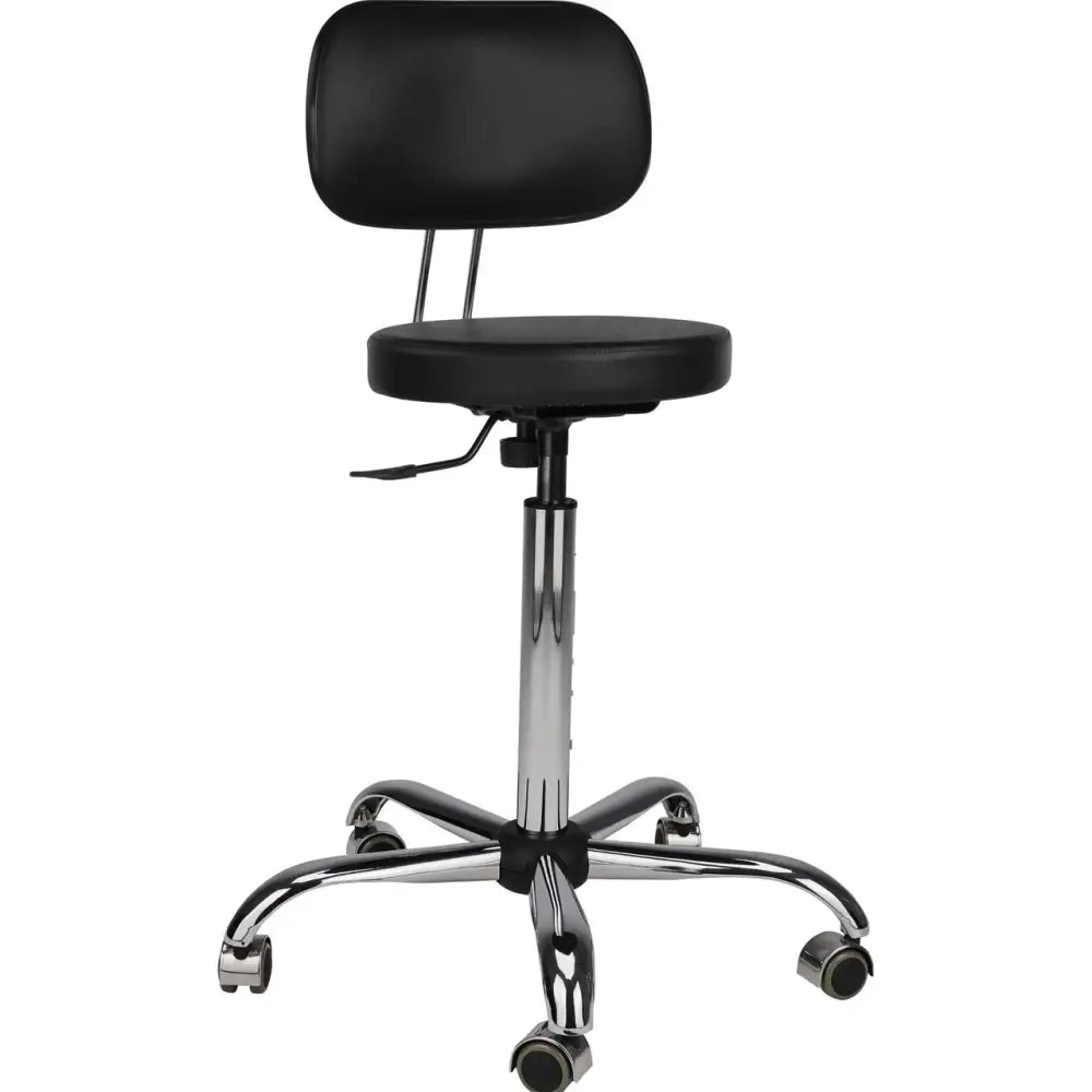 AYALA HO-2 Fekete Kozmetikai Szék Háttámlával