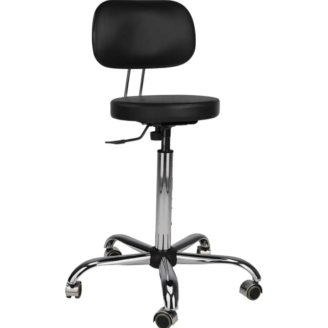 AYALA HO-2 Fekete Kozmetikai Szék Háttámlával