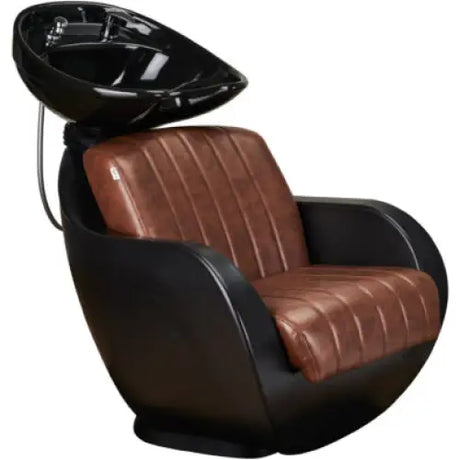 AYALA Thomas Fejmosó Barna Kárpitozással Fekete Kerámiatállal