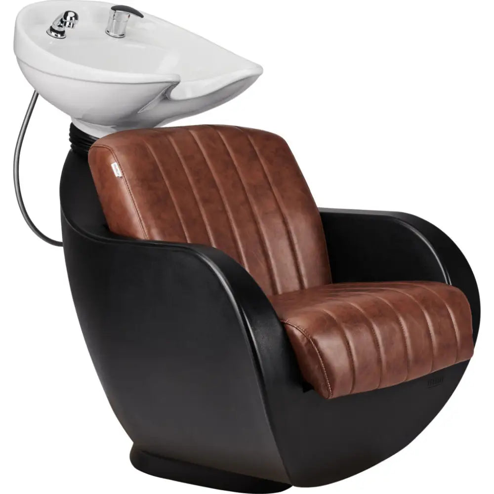 AYALA Thomas Fejmosó Fehér Kerámiatállal Barna Kárpitozással