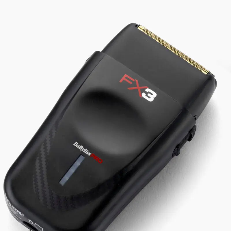 BaBylissPRO Double Foil FX3 Professzionális Fekete Elektromos Borotva Hipoallergén Fóliával - Gépek