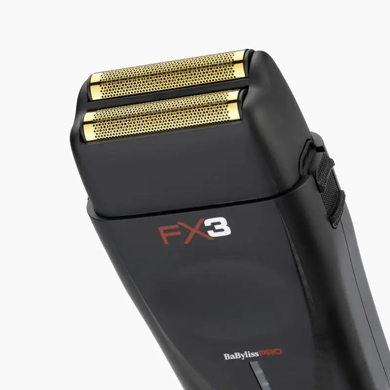 BaBylissPRO Double Foil FX3 Professzionális Fekete Elektromos Borotva Hipoallergén Fóliával - Gépek