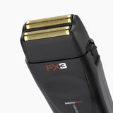 BaBylissPRO Double Foil FX3 Professzionális Fekete Elektromos Borotva Hipoallergén Fóliával - Gépek