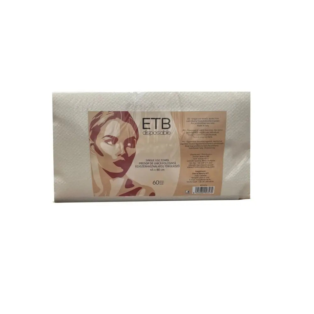 ETB Disposable Prosop De Unică Folosință 45cm x 80cm 60Buc