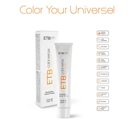 ETB Hair ColorVerse Tartós Hajfesték - Haj