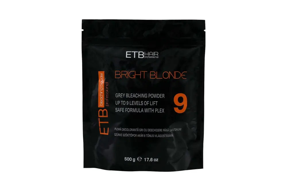 ETB Hair Professional Bright Blonde Pudră Decolorantă Gri 9 Tonuri