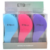 ETB Hair Professzionális Hajbontó Kefe Készlet Display Pink-Kék-Lila Mix 9db - Haj