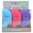 ETB Hair Professzionális Hajbontó Kefe Készlet Display Pink-Kék-Lila Mix 9db - Haj
