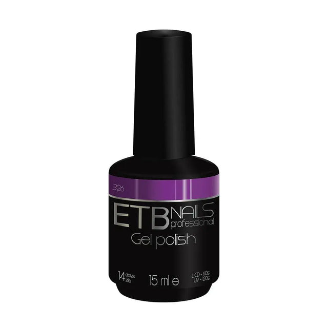 ETB Nails Gel unghii 326 Trouble Purple 15ml