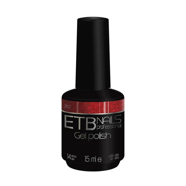 ETB Nails Gel unghii 352 Red Dream 15ml