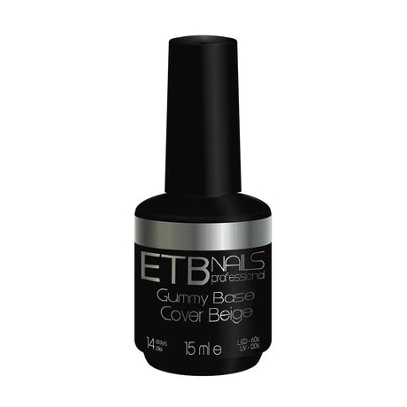 ETB Nails Lac de baza elastic Beige cover 15ml